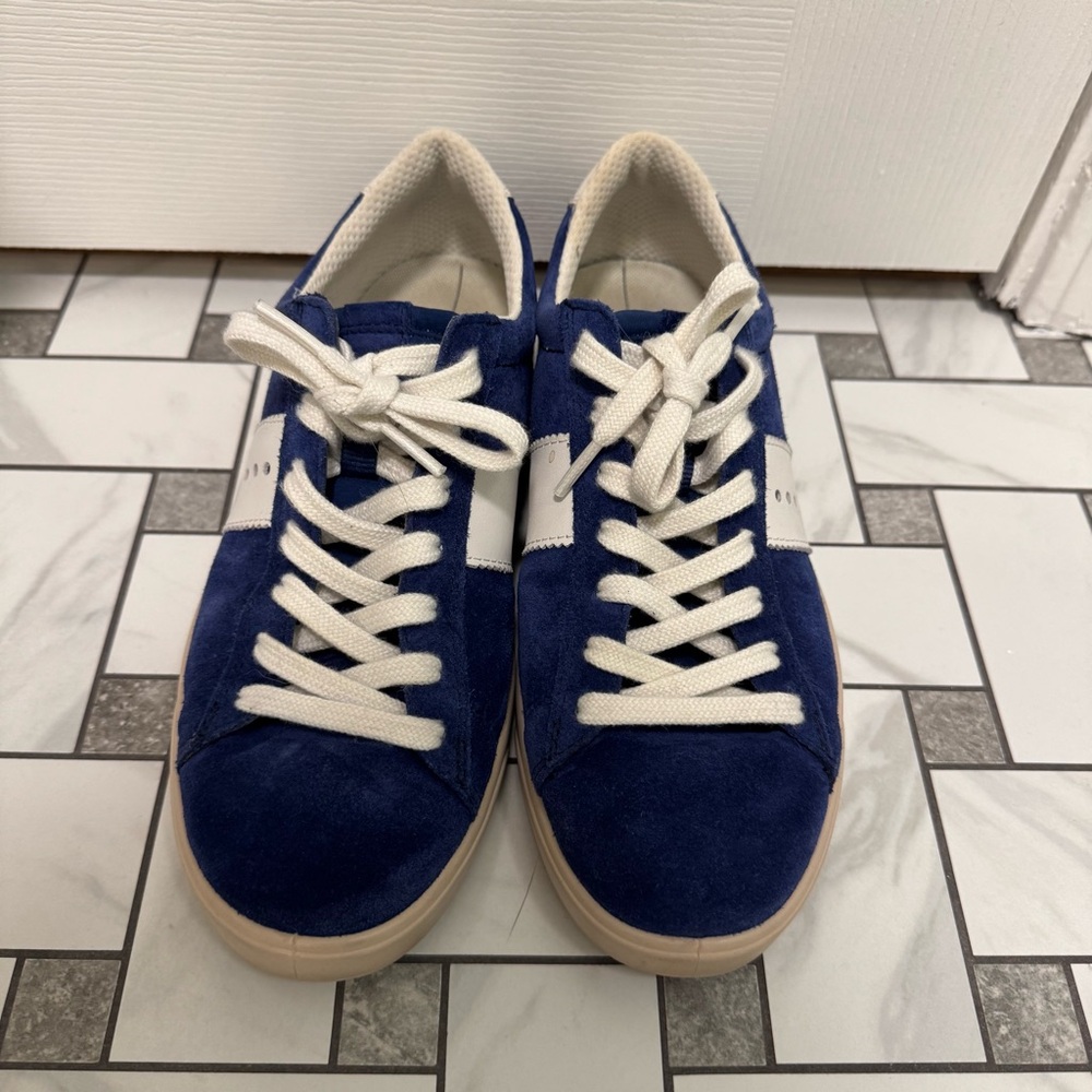 ECCO Street Lite W Blue Suede Sneakers EU 38